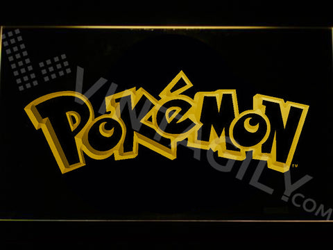 FREE Pokemon LED Sign - Yellow - TheLedHeroes