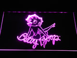 Betty Boop LED Neon Sign USB - Purple - TheLedHeroes