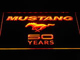 FREE Mustang 50 LED Sign - Orange - TheLedHeroes