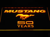 FREE Mustang 50 LED Sign - Yellow - TheLedHeroes