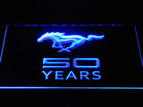 FREE Mustang 50 (2) LED Sign - Blue - TheLedHeroes