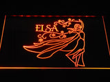 FREE Elsa LED Sign - Orange - TheLedHeroes