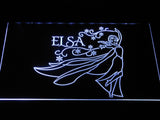 FREE Elsa LED Sign - White - TheLedHeroes