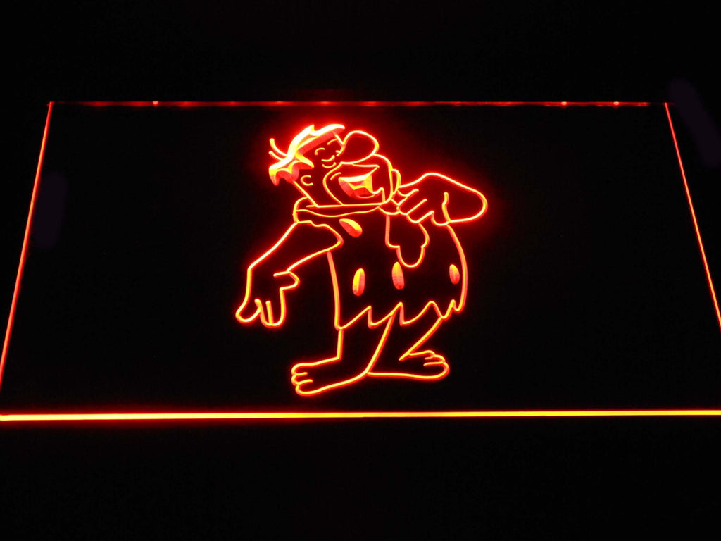 Flinstone LED Neon Sign USB - Orange - TheLedHeroes
