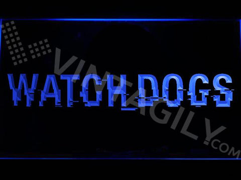 Watch Dogs LED Neon Sign Electrical - Blue - TheLedHeroes