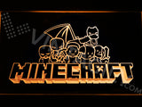 Minecraft 4 LED Sign - Orange - TheLedHeroes