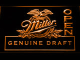 FREE Miller Geniune Draft Open LED Sign - Orange - TheLedHeroes