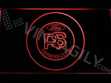 Ford RS Owners Club LED Neon Sign Electrical - Red - TheLedHeroes