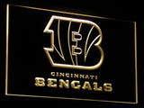 FREE Cincinnati Bengals LED Sign - Yellow - TheLedHeroes