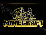 Minecraft 4 LED Sign - Yellow - TheLedHeroes