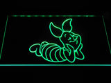 Piglet LED Neon Sign Electrical - Green - TheLedHeroes
