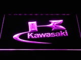 FREE Kawasaki LED Sign - Purple - TheLedHeroes