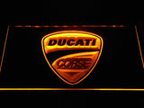 FREE Ducati LED Sign - Yellow - TheLedHeroes