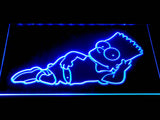 Les Simpsons Risanke LED Neon Sign USB - Blue - TheLedHeroes