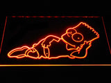Les Simpsons Risanke LED Neon Sign USB - Orange - TheLedHeroes