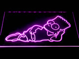 Les Simpsons Risanke LED Neon Sign USB - Purple - TheLedHeroes