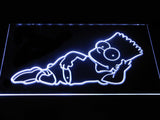 Les Simpsons Risanke LED Neon Sign USB - White - TheLedHeroes