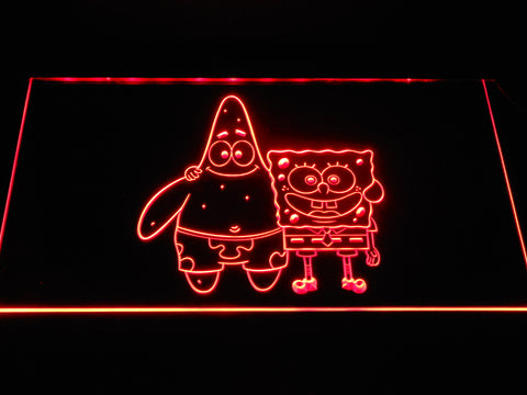 FREE Spongebob LED Sign - Red - TheLedHeroes