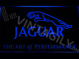 Jaguar The Art of Performance LED Sign - Blue - TheLedHeroes