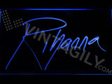 Rihanna LED Sign - Blue - TheLedHeroes