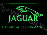 Jaguar The Art of Performance LED Sign - Green - TheLedHeroes