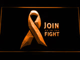 FREE Join us in the Fight LED Sign - Orange - TheLedHeroes