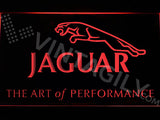 Jaguar The Art of Performance LED Sign - Red - TheLedHeroes