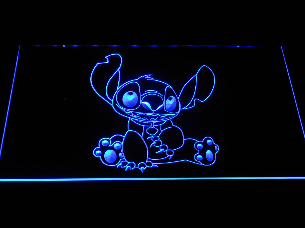 Stitch LED Neon Sign USB - Blue - TheLedHeroes