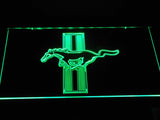 FREE Mustang (3) LED Sign - Green - TheLedHeroes