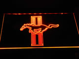 FREE Mustang (3) LED Sign - Orange - TheLedHeroes