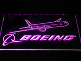 Boeing LED Neon Sign USB - Purple - TheLedHeroes