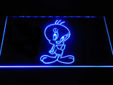 Tweety Bird LED Neon Sign USB - Blue - TheLedHeroes