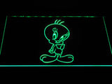 Tweety Bird LED Neon Sign Electrical - Green - TheLedHeroes