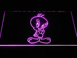 Tweety Bird LED Neon Sign Electrical - Purple - TheLedHeroes