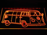 Volkswagen Bus LED Neon Sign USB - Orange - TheLedHeroes