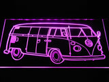 Volkswagen Bus LED Neon Sign USB - Purple - TheLedHeroes