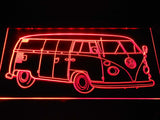 FREE Volkswagen Bus LED Sign - Red - TheLedHeroes