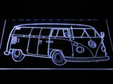 FREE Volkswagen Bus LED Sign - White - TheLedHeroes