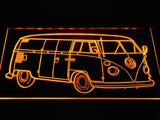 FREE Volkswagen Bus LED Sign - Yellow - TheLedHeroes