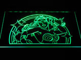 Wonder Lady LED Neon Sign USB - Green - TheLedHeroes