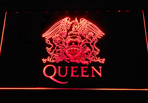 FREE Queen (2) LED Sign - Red - TheLedHeroes