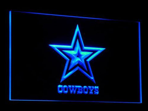 Dallas Cowboys LED Neon Sign Electrical - Blue - TheLedHeroes