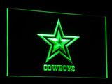 Dallas Cowboys LED Neon Sign USB - Green - TheLedHeroes