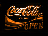 FREE Coca Cola Open LED Sign - Orange - TheLedHeroes