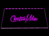 Christina Milian LED Neon Sign USB - Purple - TheLedHeroes