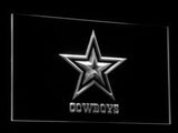 Dallas Cowboys LED Neon Sign USB - White - TheLedHeroes