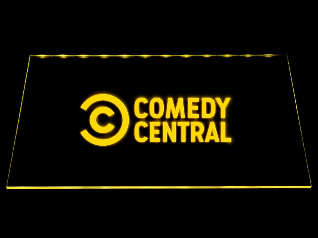 Comedy Central LED Neon Sign USB - Yellow - TheLedHeroes