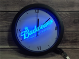 Budweiser LED Wall Clock -  - TheLedHeroes