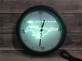 Ford Mustang (2) LED Wall Clock -  - TheLedHeroes