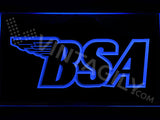 BSA Motorcycles LED Sign - Blue - TheLedHeroes